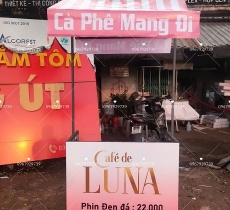 XE CÀ PHÊ GẤP GỌN BỀN ĐẸP GIÁ RẺ