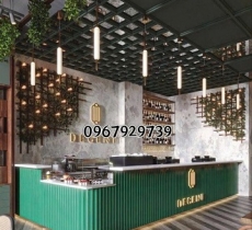 THIẾT KẾ THI CÔNG QUẦY BAR, QUẦY PHA CHẾ SANG TRỌNG, HIỆN ĐẠI