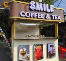  THI CÔNG KIOT COFFEE & TEA BỀN ĐẸP 