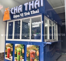 KIOT TRÀ SỮA - THIẾT KẾ LẮP ĐƯỢC MÁY LẠNH