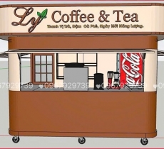 THIẾT KẾ KIOT CAFE CHUYÊN NGHIỆP