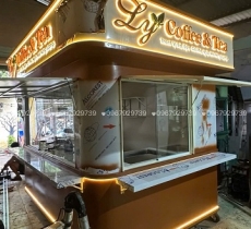 XƯỞNG CHUYÊN SẢN XUẤT KIOT CÀ PHÊ THEO YÊU CẦU