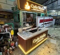 MẪU XE ĐẨY BÁN CÀ PHÊ CHUẨN PHONG CÁCH