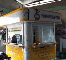 THIẾT KẾ KIOT BÁN VÉ CÁP TREO DU LỊCH HIỆN ĐẠI