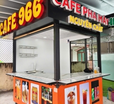 XE KIOT BÁN CAFE TAKE AWAY HIỆN ĐẠI