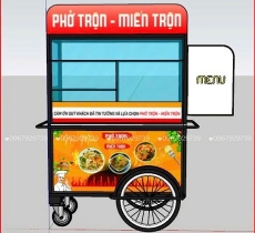 THIẾT KẾ XE ĐẨY BÁN ĐỒ ĂN GIÁ RẺ
