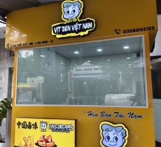 MẪU TỦ KIOT BÁN VỊT QUAY CHẤT LƯỢNG