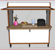 CHI TIẾT XE ĐẨY BÁN CÀ PHÊ PHA MÁY BỀN ĐẸP - MẪU 15