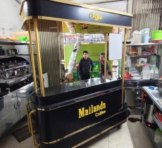 XE ĐẨY BÁN CÀ PHÊ PHA MÁY CAO CẤP