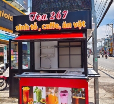 Kiot bán trà trái cây 
